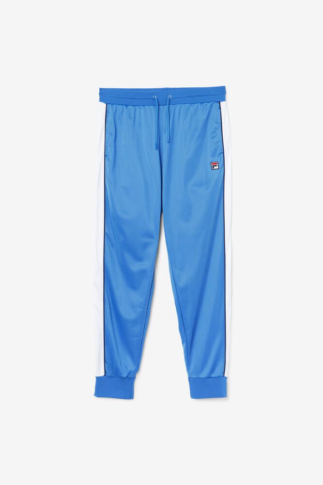 Fila Elijah Track Blue Pants Mens - NZ 98637-PWDT